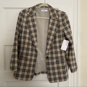 Bailey 44 Plaid Blazer NWT Size 10
